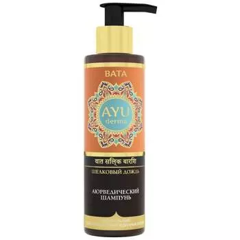 LIBREDERM AYUderma Вата Шелковый дождь аюрведический шампунь для сухих волос питательный, 200 мл