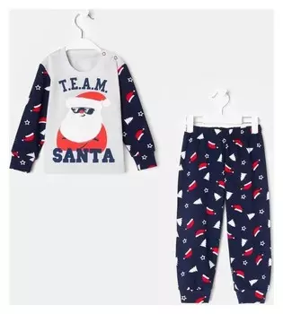 Пижама детская Kaftan "Santa" р.32 (110-116)