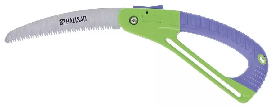 Пила садовая складная,175 мм, пластиковая обрезиненная рукоятка, защитная кулиса