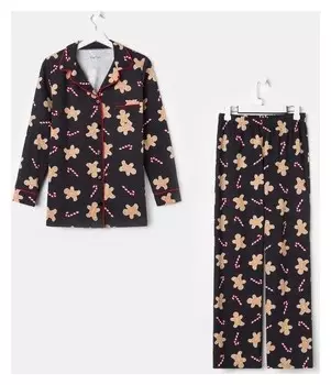 Пижама женская Kaftan "Печеньки" р.48-50