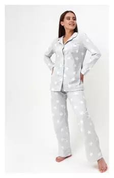Пижама женская (Рубашка и брюки) Kaftan "Star" р. 52-54
