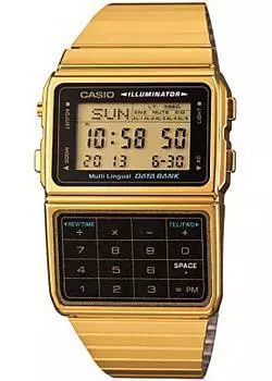 Японские наручные мужские часы Casio DBC-611GE-1E. Коллекция Digital