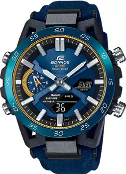 Японские наручные мужские часы Casio ECB-2000SS-2A. Коллекция Edifice