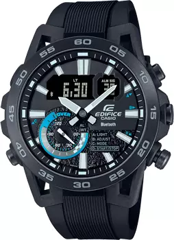 Японские наручные мужские часы Casio ECB-40PB-1A. Коллекция Edifice