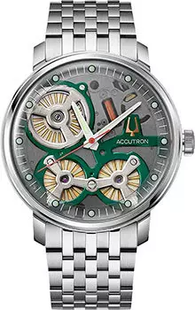 Японские наручные мужские часы Accutron 2ES6A006. Коллекция Spaceview 2020