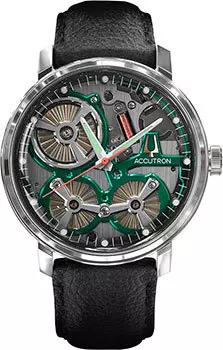 Японские наручные мужские часы Accutron 2ES6A001. Коллекция Spaceview 2020