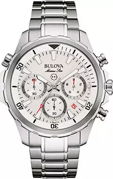 Японские наручные мужские часы Bulova 96B255. Коллекция Marine Star