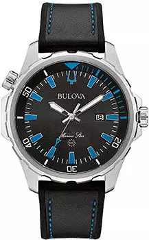 Японские наручные мужские часы Bulova 96B337. Коллекция Marine Star