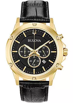 Японские наручные мужские часы Bulova 97B179. Коллекция Sports