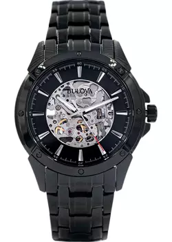 Японские наручные мужские часы Bulova 98A147. Коллекция Automatic