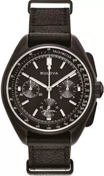 Японские наручные мужские часы Bulova 98A186. Коллекция Lunar Pilot Chronograph