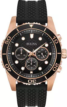 Японские наручные мужские часы Bulova 98A192. Коллекция Sports