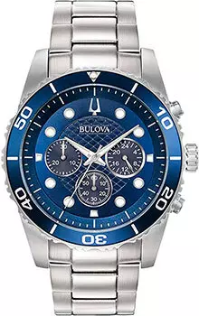 Японские наручные мужские часы Bulova 98A209. Коллекция Sports