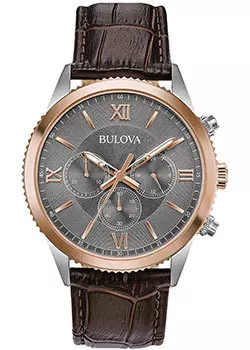 Японские наручные мужские часы Bulova 98A219. Коллекция Sports