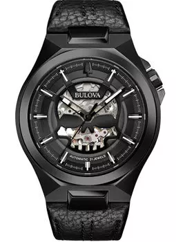 Японские наручные мужские часы Bulova 98A238. Коллекция Maquina