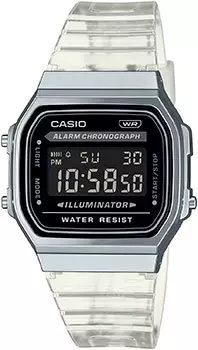 Японские наручные мужские часы Casio A168XES-1B. Коллекция Vintage