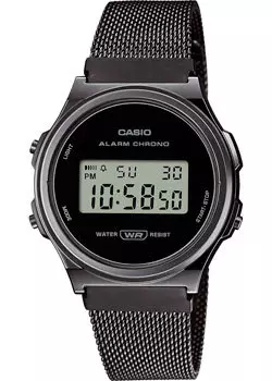 Японские наручные мужские часы Casio A171WEMB-1A. Коллекция Vintage