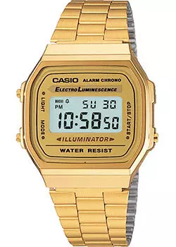 Японские наручные мужские часы Casio A-168WG-9. Коллекция Vintage
