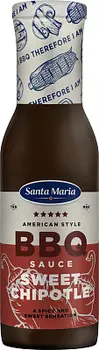 Соус томатный с перцем чипотле 355г Santa Maria