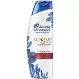 Шампунь против перхоти защита от повреждения с маслом арганы HEAD &amp; SHOULDERS Supreme