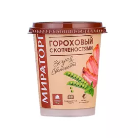 Суп гороховый с копченостями охл 360г Мираторг