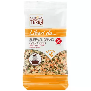 Суп гречневый «Buckwheat Gluten free soup» Nuova Terra