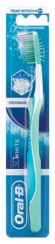 Щетка зубная "3D White" средняя жёсткость Oral B