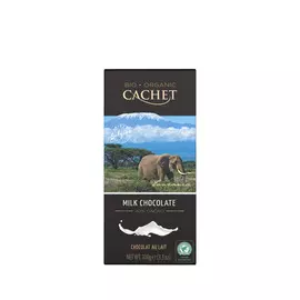Шоколад молочный органический 40% из Танзании Cachet