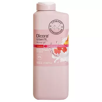 СИ - Гель для душа с витамином C Citrics and Peach 400мл Dicora Urban Fit