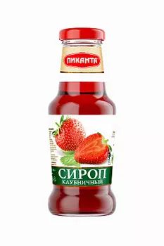 Сироп клубничный Пиканта