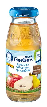 Сок грушевый Gerber
