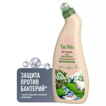 Антибактериальное средство для туалета BioMio с эфирным маслом ЧАЙНОГО ДЕРЕВА, 750 мл