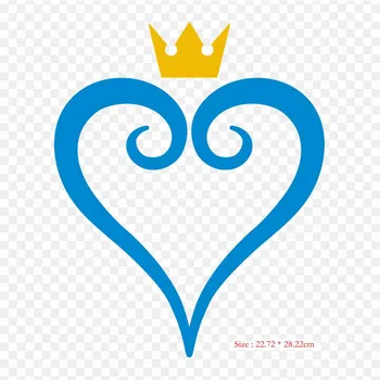 Kingdom Heart Kingdom Iii Kingdom 3D Dream Drop Distan Утюг с термопереносной печатью Виниловые нашивки Наклейка для одежды DIY Аппликации Моющиеся нашивки