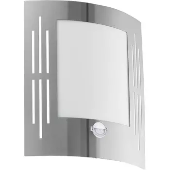 Настенный светильник уличный IP44 с датчиком движения Eglo City 88144