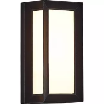Настенный светильник IP65 уличный ST Luce Combo SL9533.401.01 черный/белый LED 1*15W