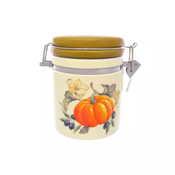 Банка для сыпучих продуктов royal classics тыква 470 мл 9,5*9,5*13 см (repast) мультиколор