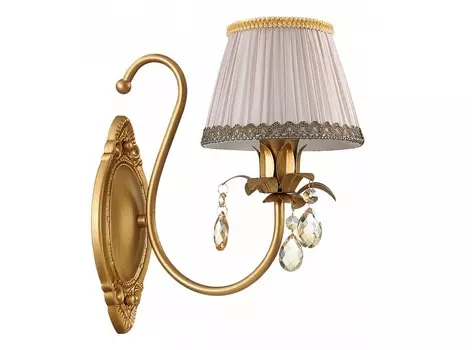 Бра carolla (odeon light) белый 16x29x27 см.