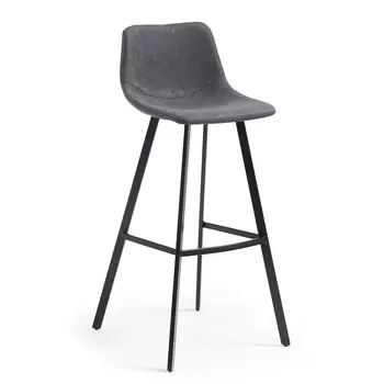 Барный стул andi (la forma) серый 49x107x53 см.