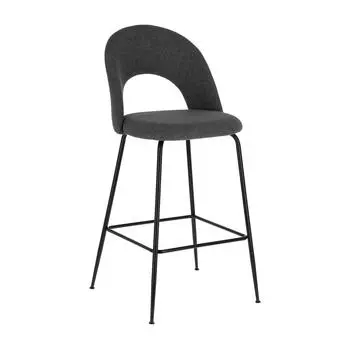 Барный стул mahalia (la forma) серый 54x98x53 см.