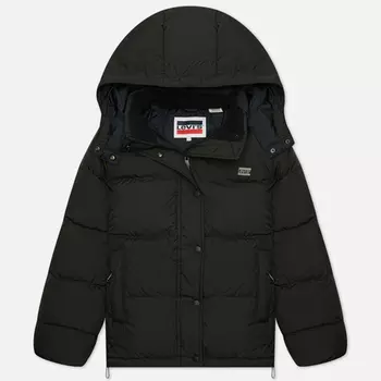 Женский пуховик Levi's Quinn Short Down, цвет чёрный, размер M