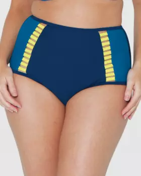 Плавки Curvy Kate Maya High Waist Brief (Blue Mix)