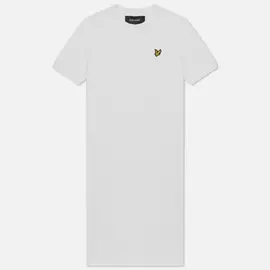 Женское платье Lyle &amp; Scott Classic Crew Neck, цвет белый, размер L