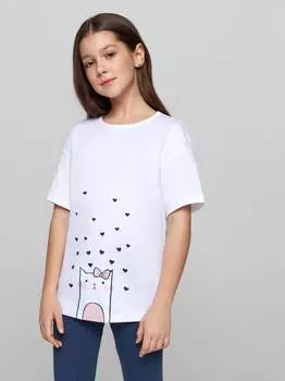 Футболка з бавовни «minnie style» © disney dd 1249.4 Conte ⭐️