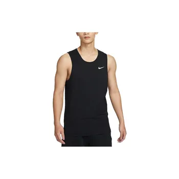 Nike Мужской жилет без рукавов с круглым вырезом Dri-FIT Hyverse, черный DV9842-010
