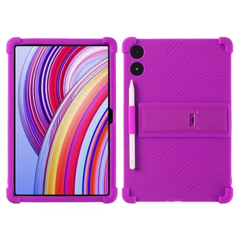 Новый чехол для планшета Xiaomi Redmi Pad Pro 12.1 2024 для Redmi Pad Pro 12.1 дюймов детский силиконовый чехол-подставка Redmi Pad Pro 12.1 зелёный