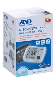 Тонометр автомат Эй Энд Ди UA-1300 с речевым сопровождением