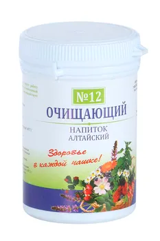 Чайный напиток Алтайский №12 Очищающий, 50 г