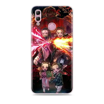 Силиконовый чехол Demon Slayer Kimetsu no Yaiba для Honor 30 30S 30i 9 10 9A 9C 9S 9N 10i 10X 9X Lite Pro 5G, чехол для телефона Honor 9