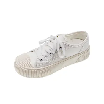2025 Summer Women s Classic Low Top Canvas Sneakers Trending White Casual Skateboarding Shoes for Men Sneakers 40 чёрный