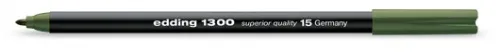 Фломастер Edding "1300" 2 мм с круглым наконечником, оливковый